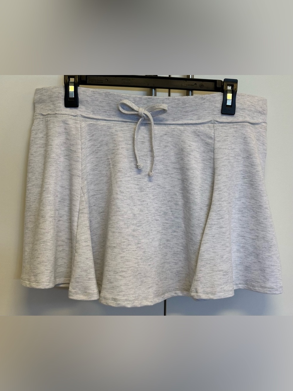 Wild Fable Skort Skirt L Gray Flowy Athletic Built In Shorts Stretch